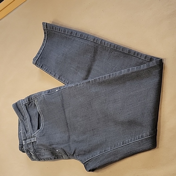 prAna Size 8, Dark Gray with White Stitching Womens Jeans, Excellent Condition - Picture 1 of 12